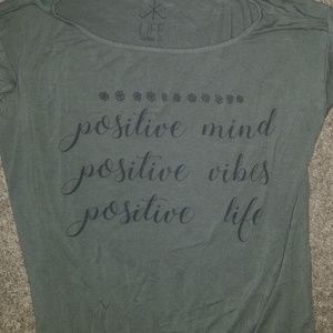 Life clothing green shirt